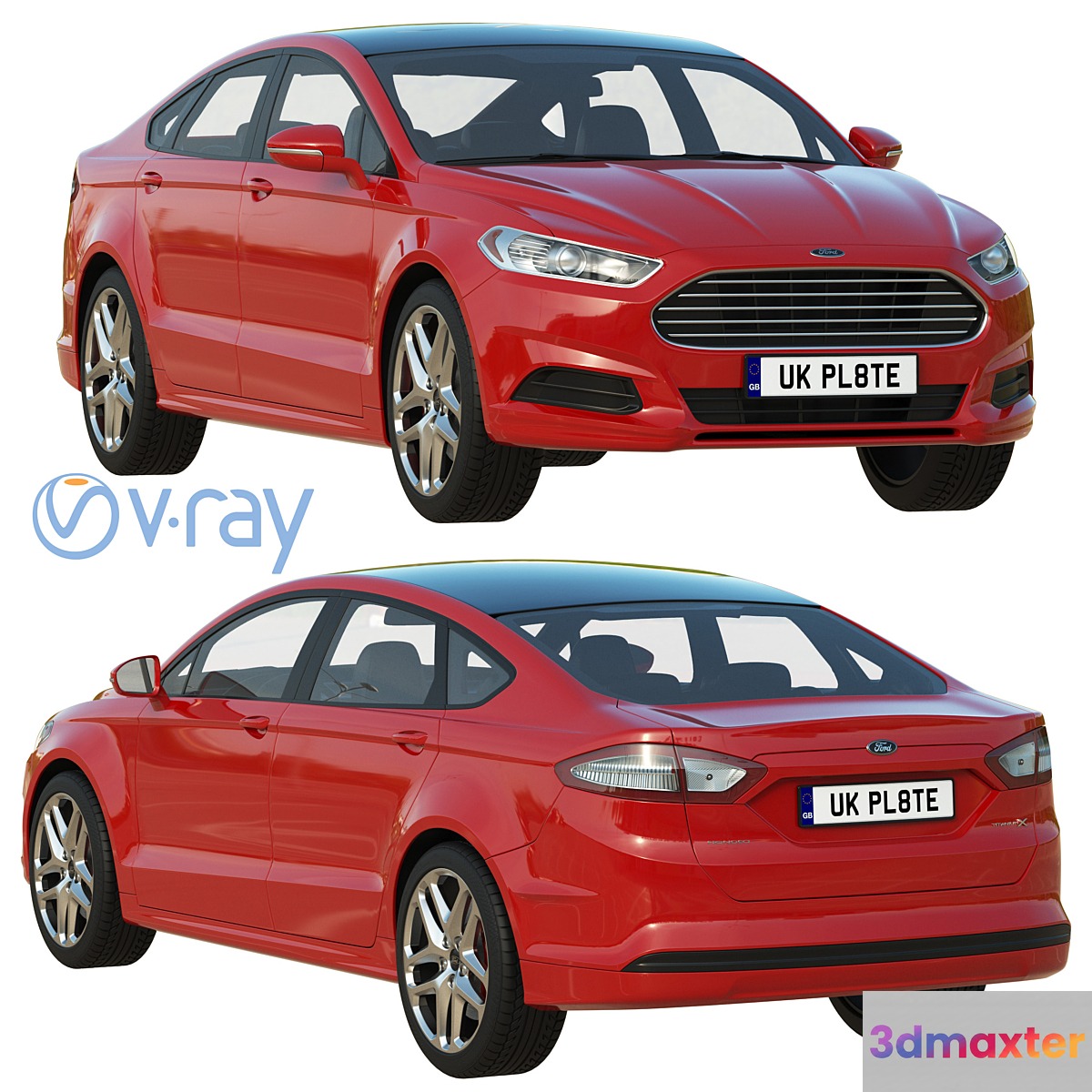 Ford Mondeo _ Ford Fusion 3D Max