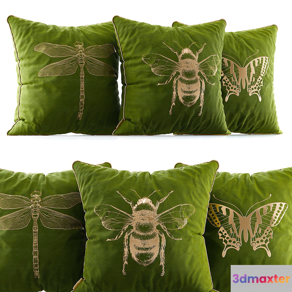 Velvet pillows