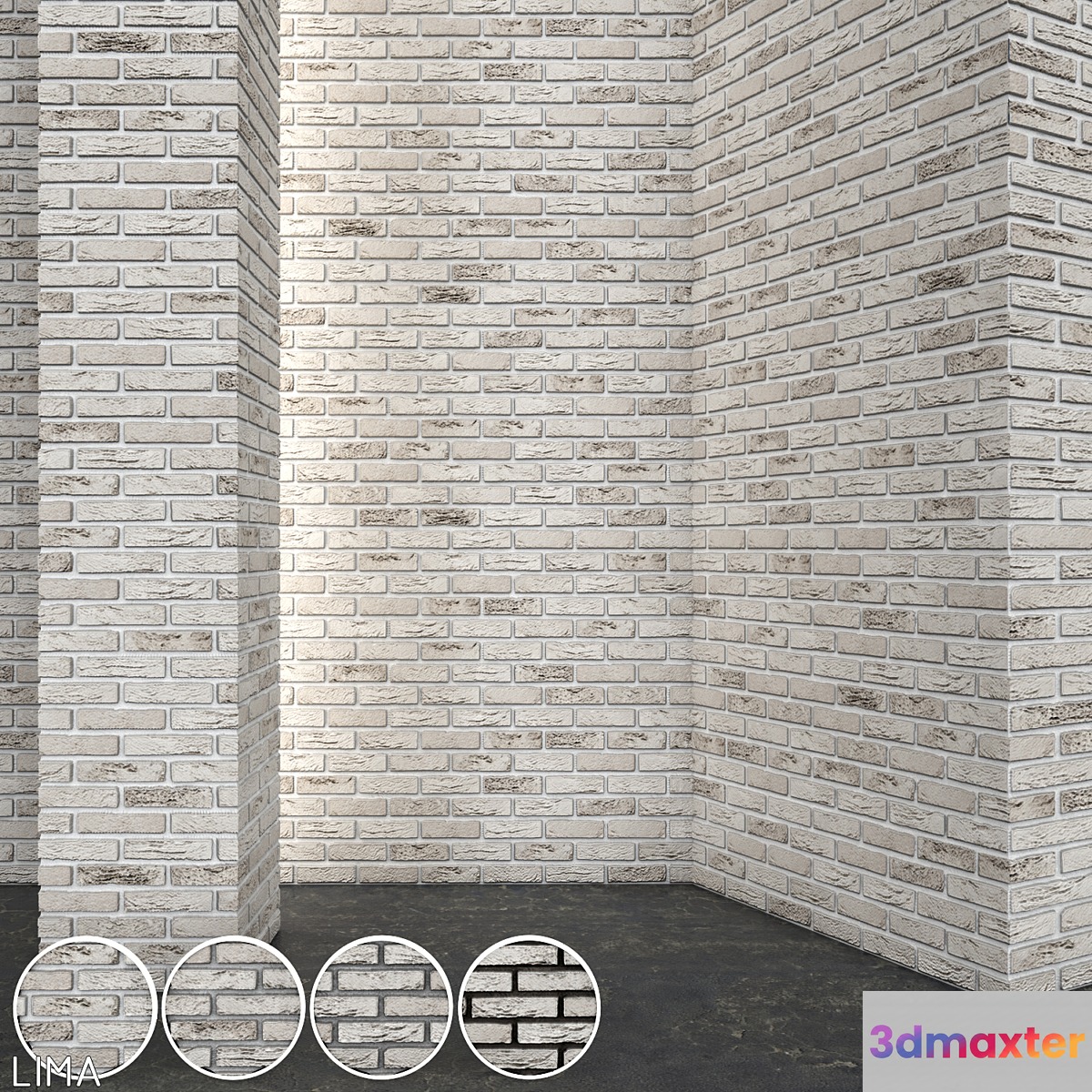 Vandersanden Brick Lima 3D Max