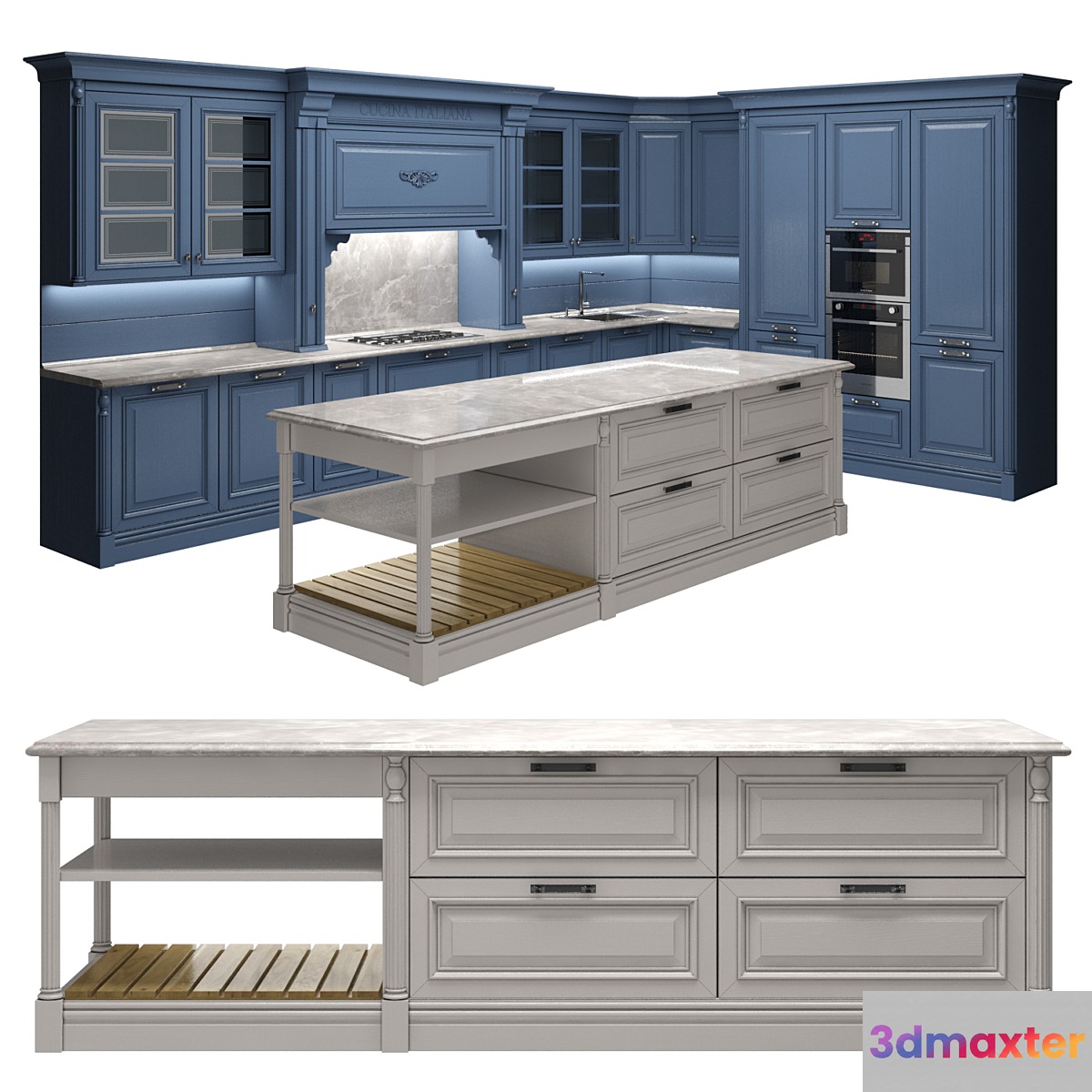 Kitchen ETOILE 3D Max