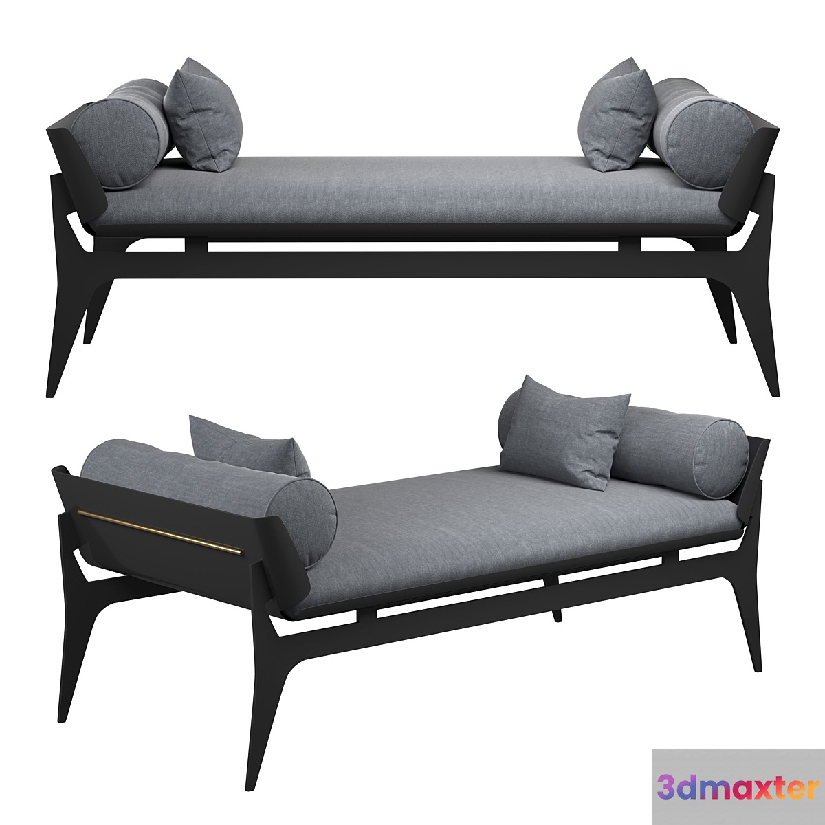 Boudoir daybed by gabriel scott