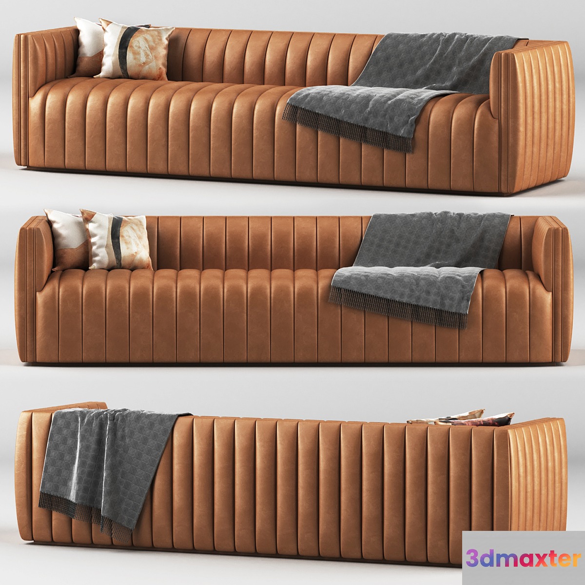 Cosima Leather Sofa 97