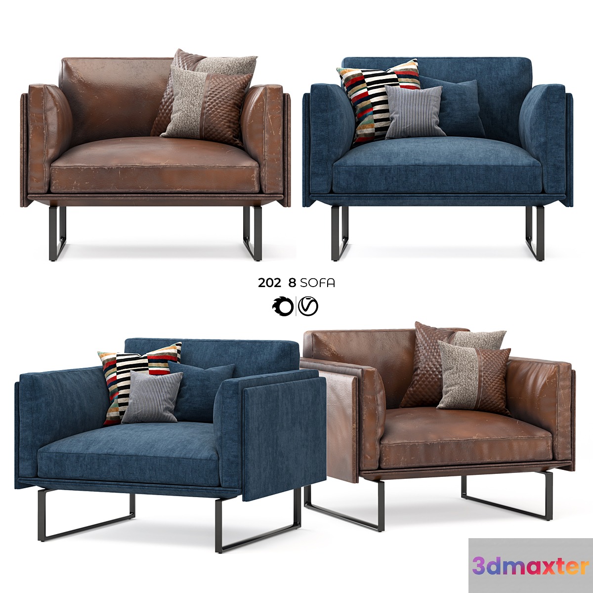 202 8 ARMCHAIR 3D Max