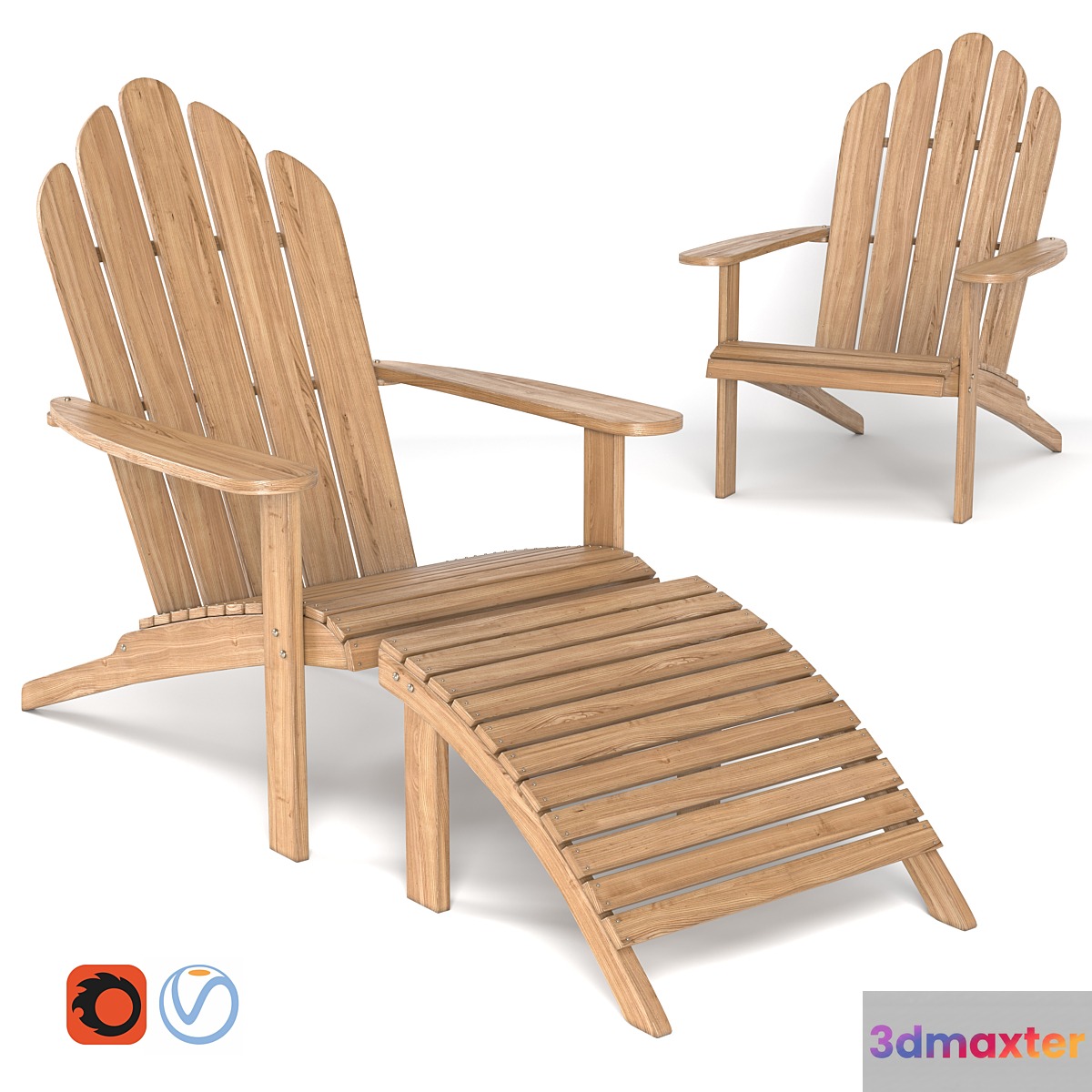 Garden chair deck chair