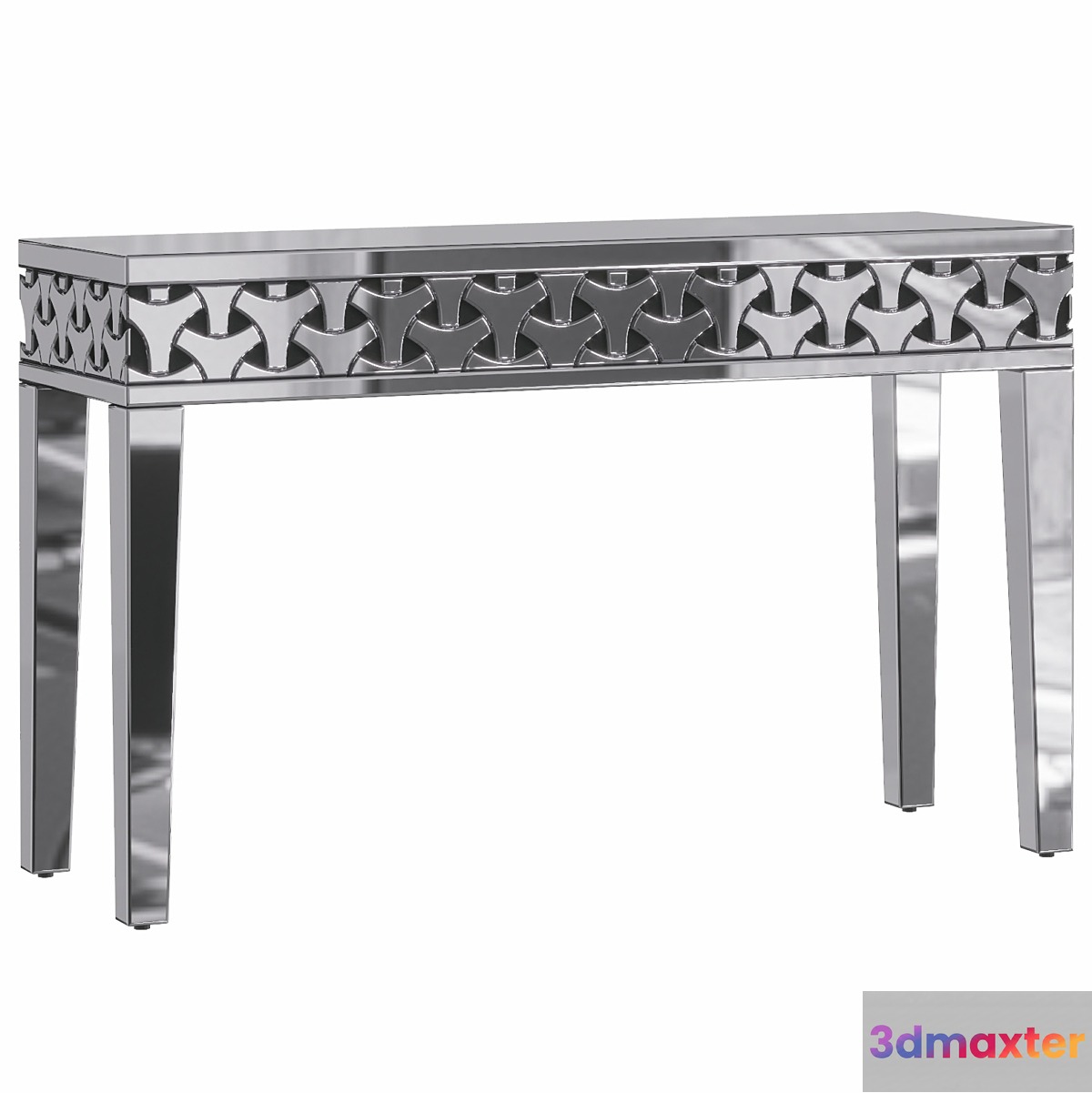 Console Mirrored Leek Console Loft-Concept