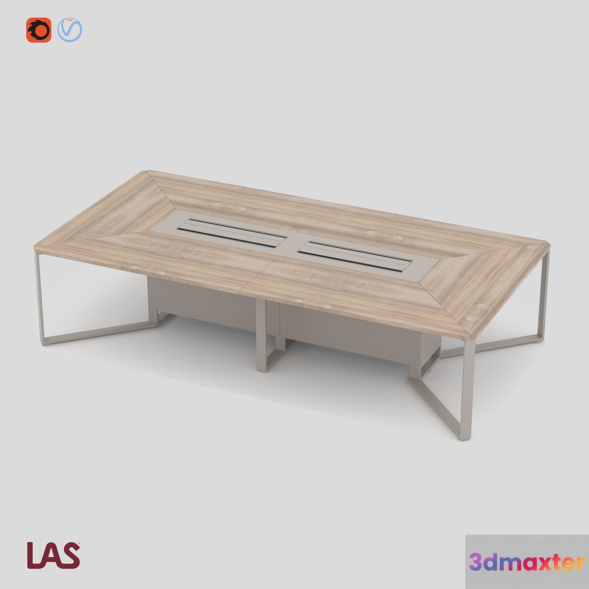 The Office Meeting Table Las I Meet (146649) 3D Max