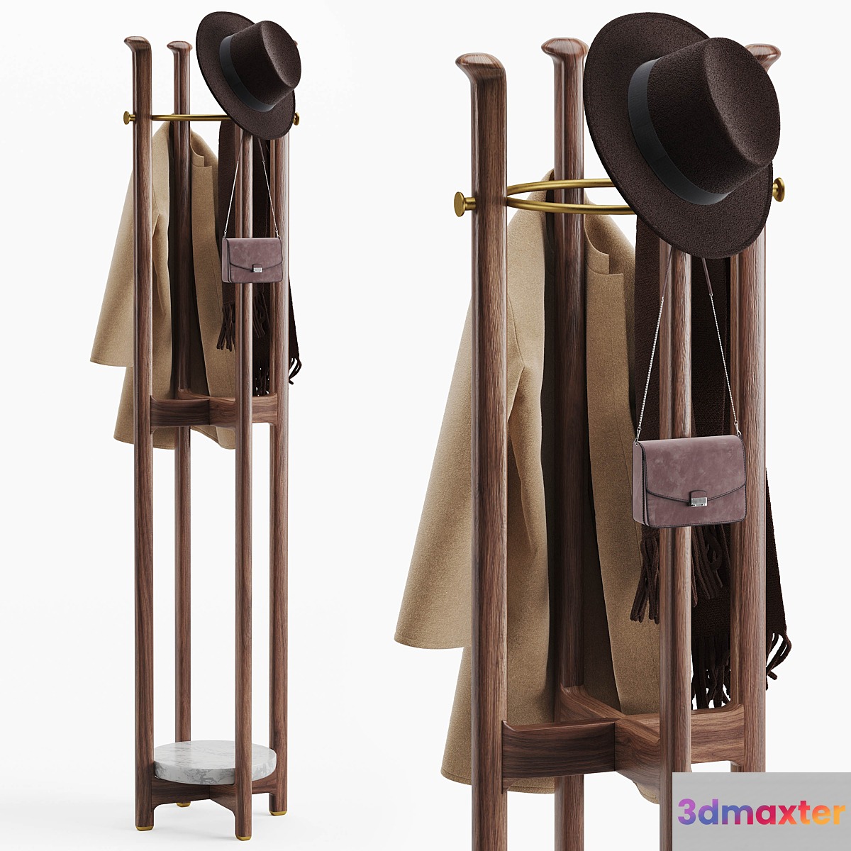 Porada Igor Clothes stand 3D Max