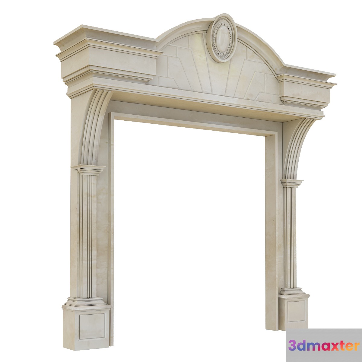 classice entrance 3D Max