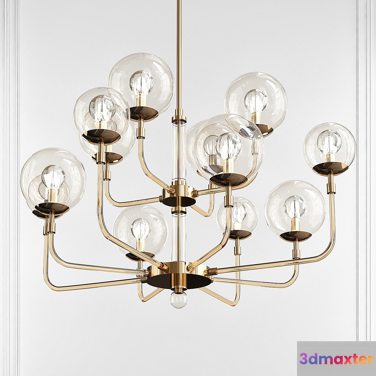 Multiforme B&L CHANDELIER 3D Max