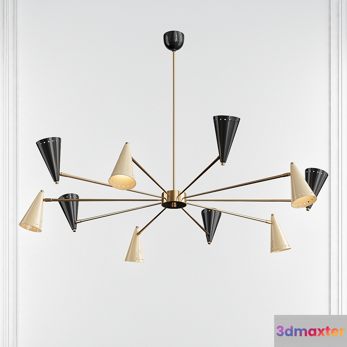 Fausto Gazzi FIFTYES 2 CHANDELIER