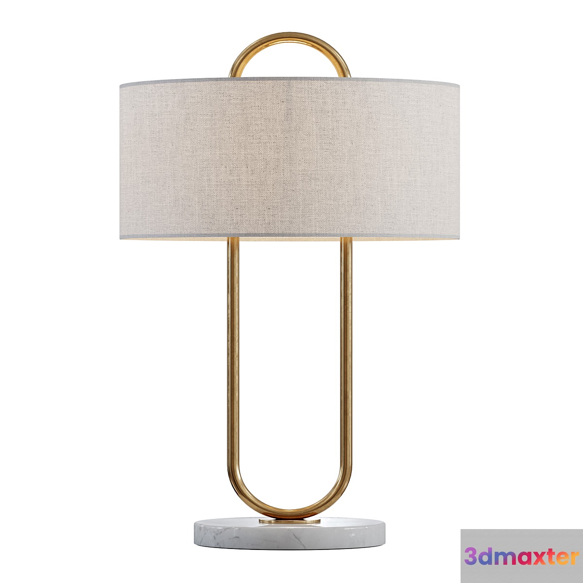 CB2 _ Warner Table Lamp 3D Max