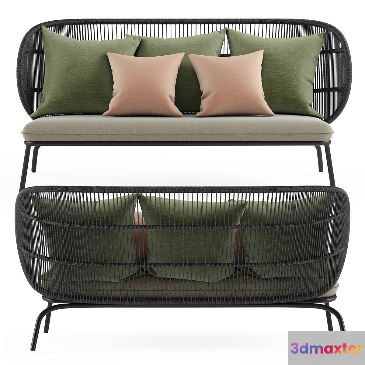 Kodo sofa 3D Max
