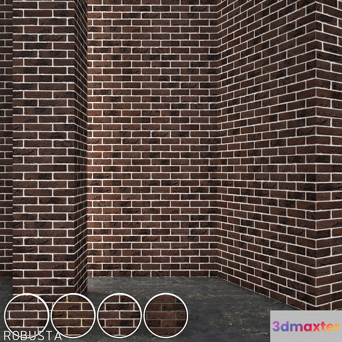 Vandersanden Brick Robusta 3D Max