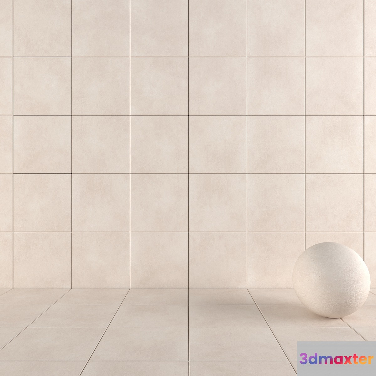 Concrete Wall Tiles Core Beige