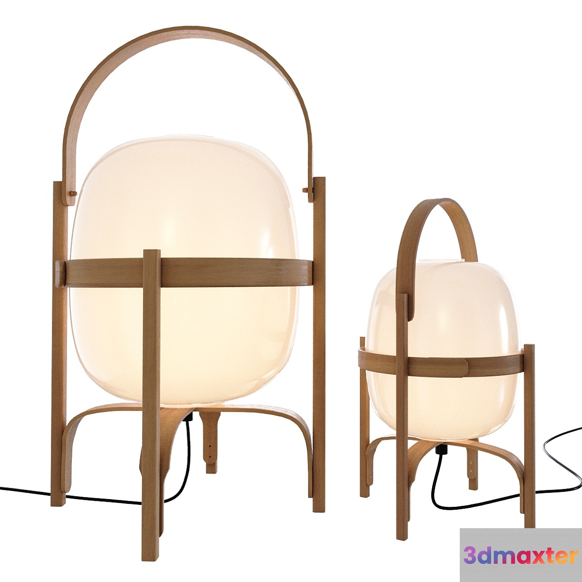 Cesta and Cestita lamp by Santa&Cole - No.2 3D Max