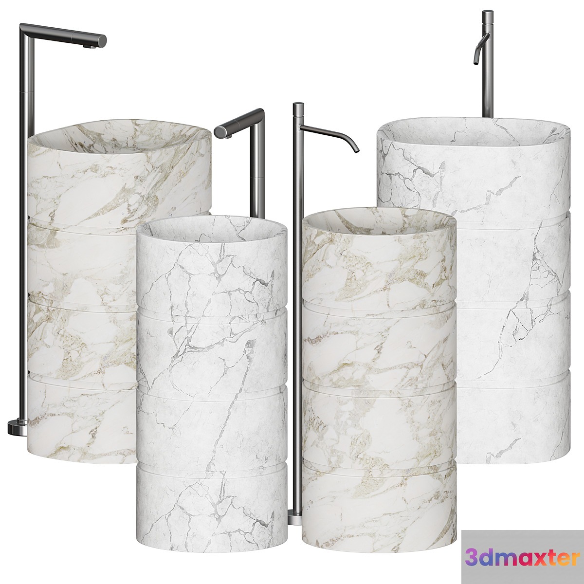 Monitillo Marmi Trullo 3D Max