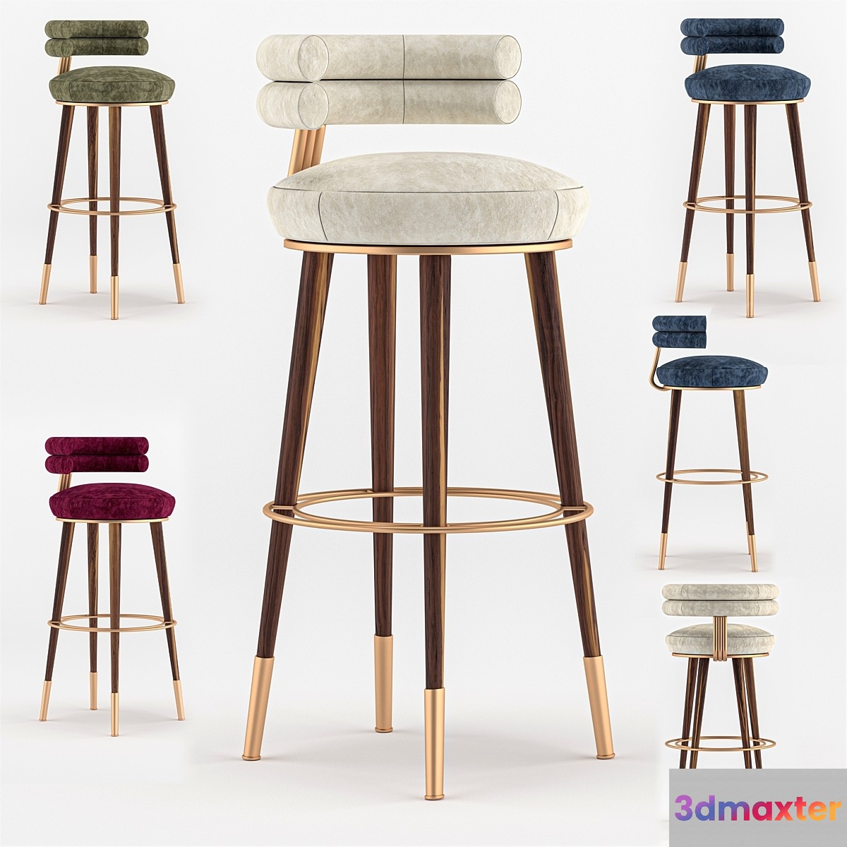 betsy-barchair-mezzo collection 3D Max