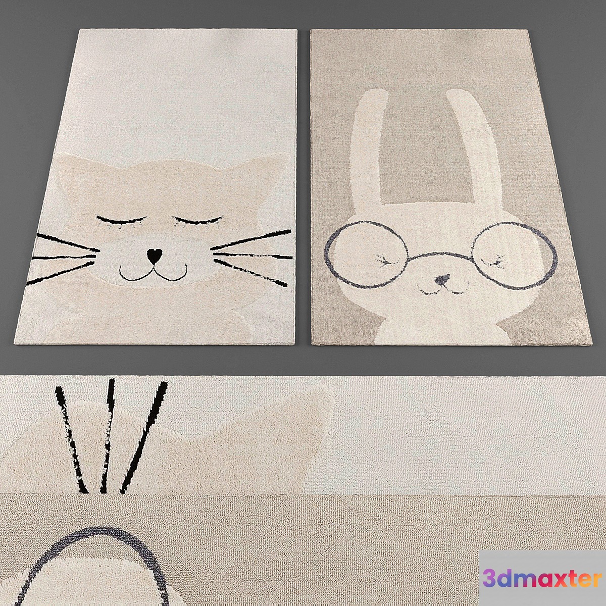 Rugs collection 140 3D Max