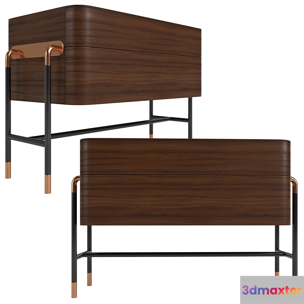 Nightstand Bennett by mezzo collection