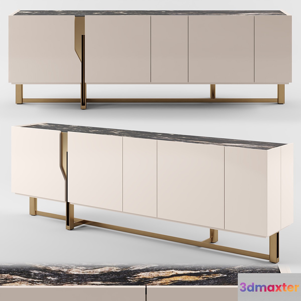 Cantori Mirage Sideboard 3D Max