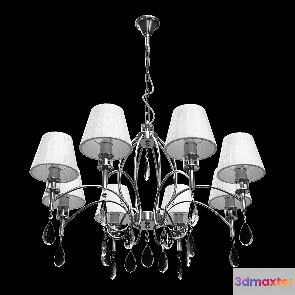Chandelier MW-LIGHT Vega 3D Max