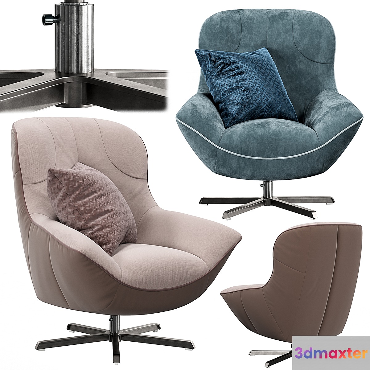 Armchair Rico King Rom - No.4