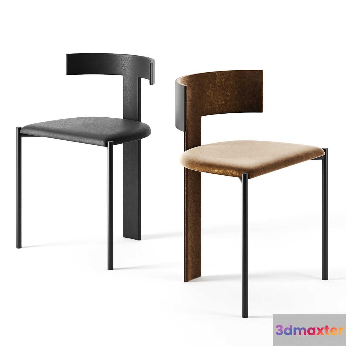 ZEFIR chair by Baxter 3D Max