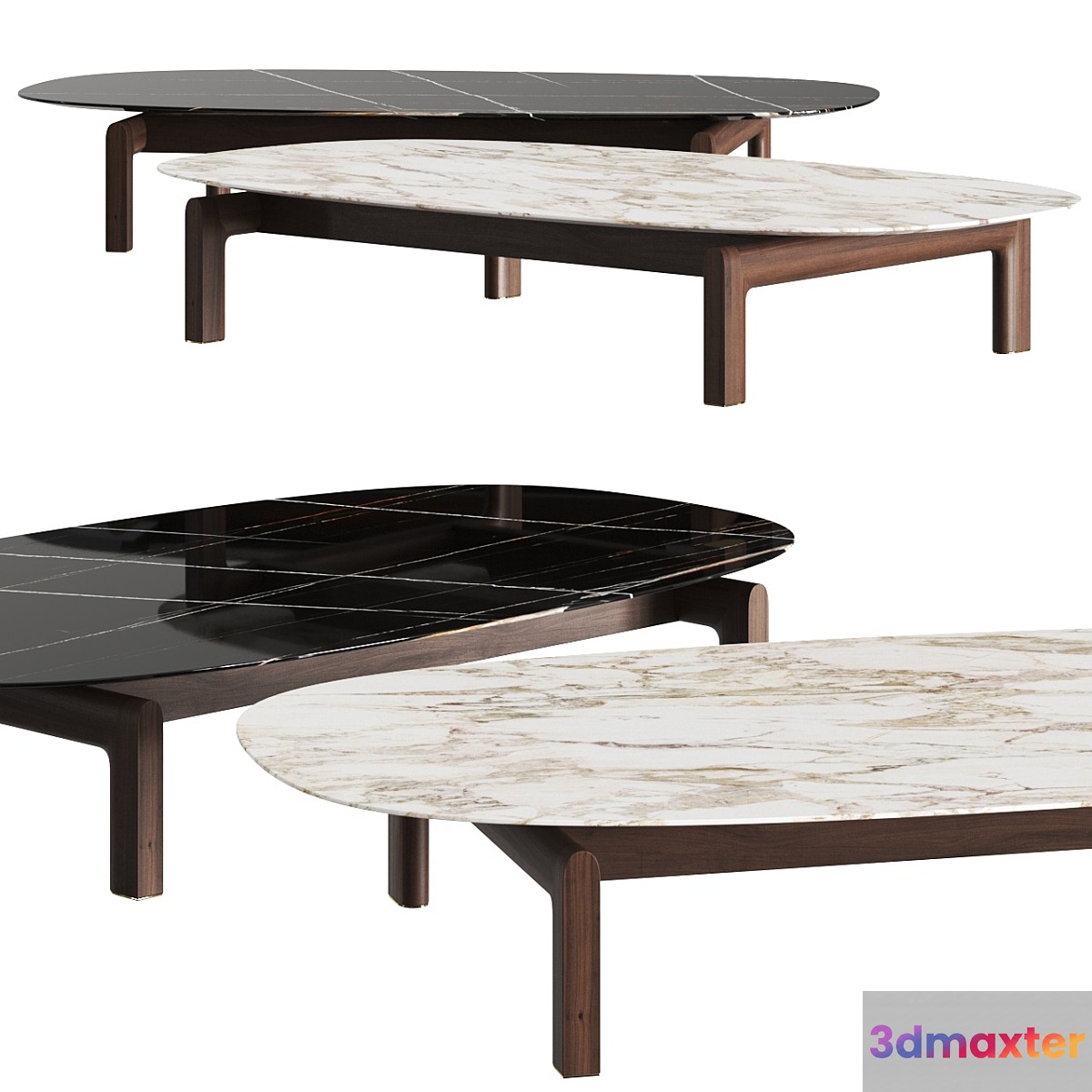 Porada Quay Ovale Center Tables - No.2