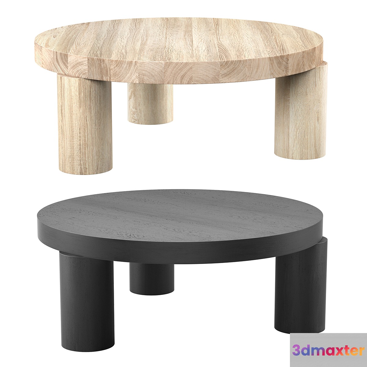Resident Offset Coffee Table 3D Max