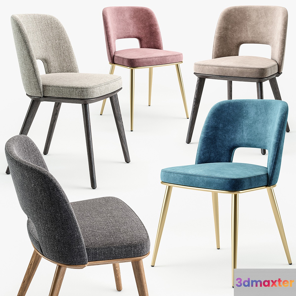 Calligaris foyer chair 3D Max