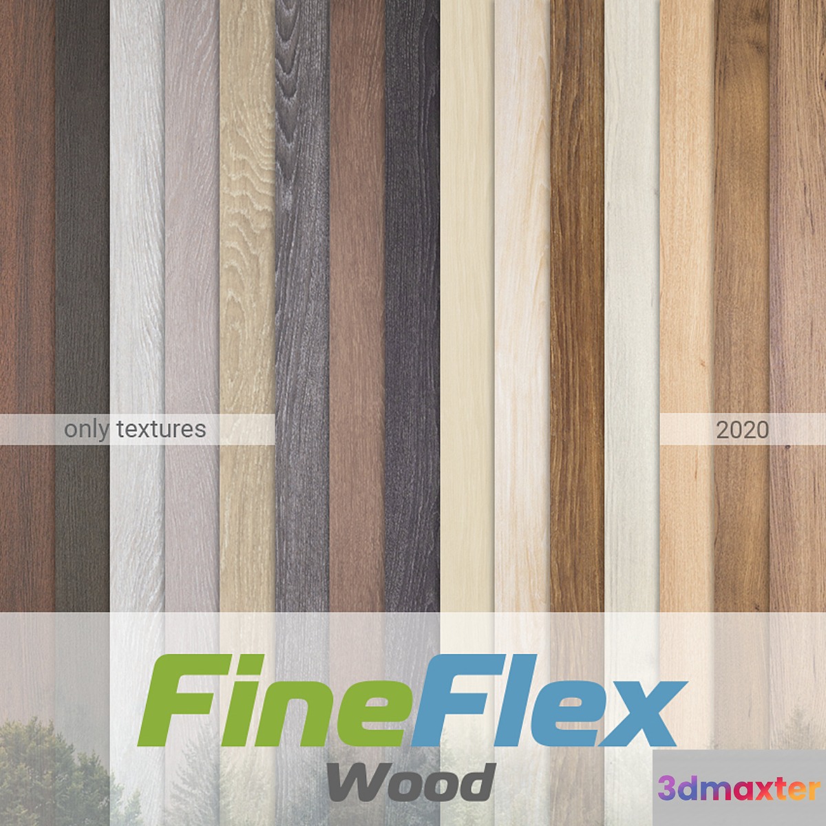 Fine Flex WOOD Collection 3D Max