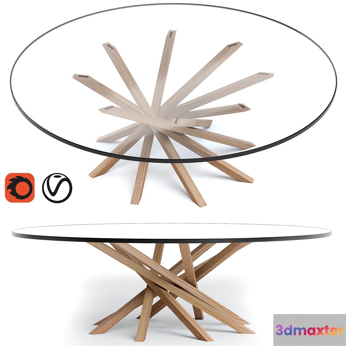 Cattelan italia atari side table