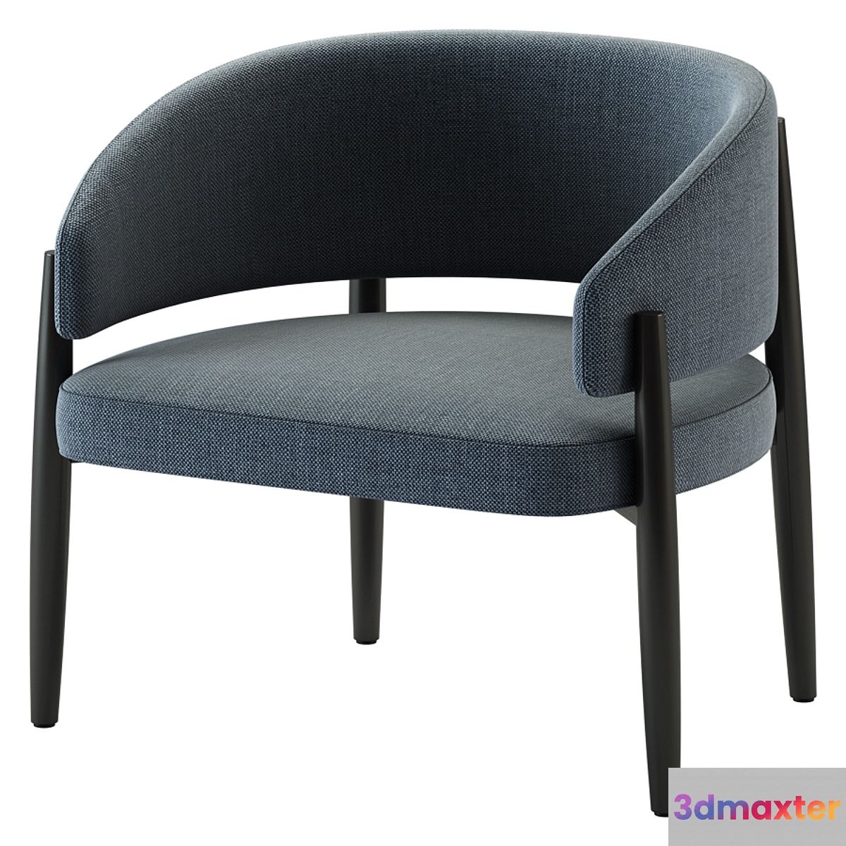 Porro _ Frank Club Armchair 3D Max