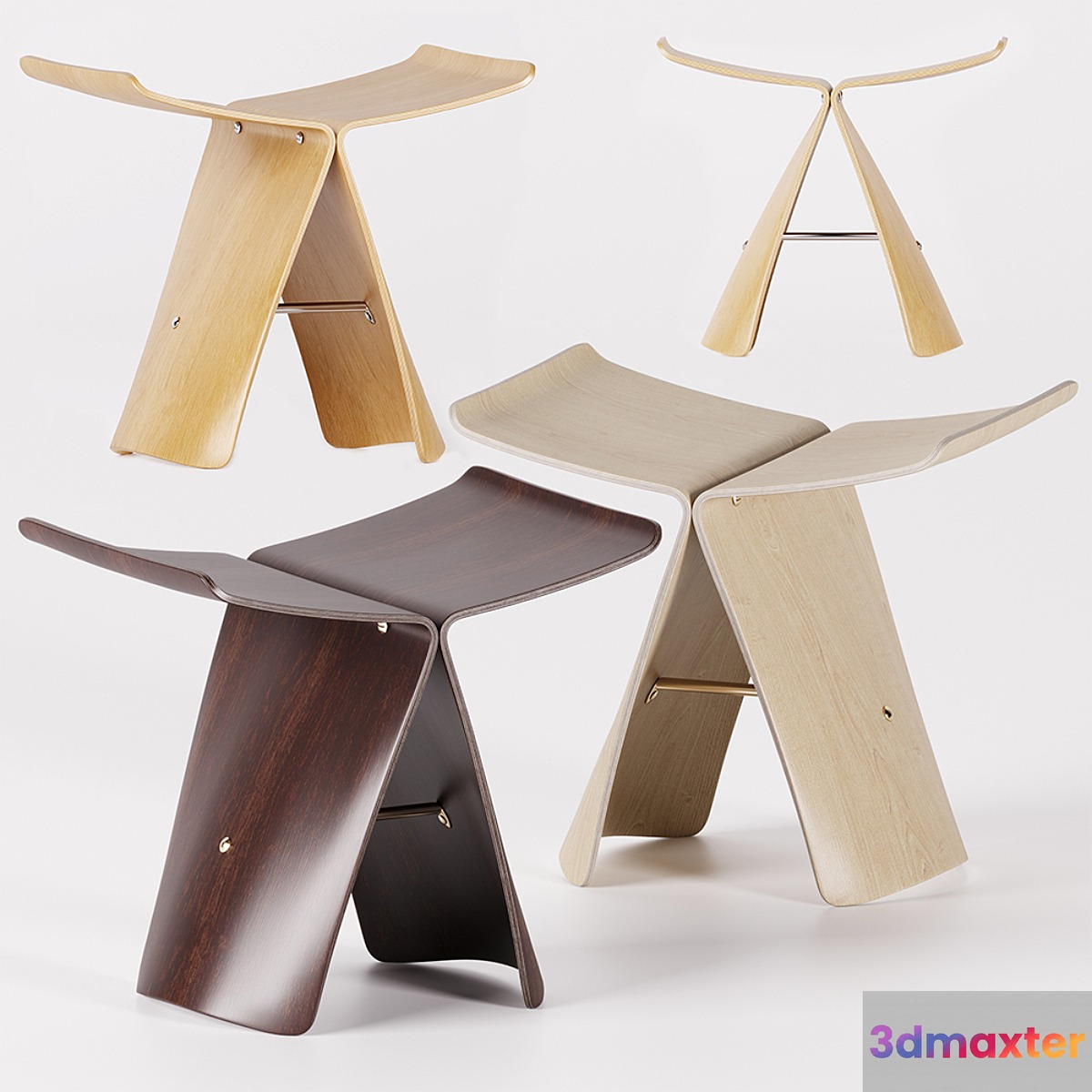 Vitra Butterfly stool.