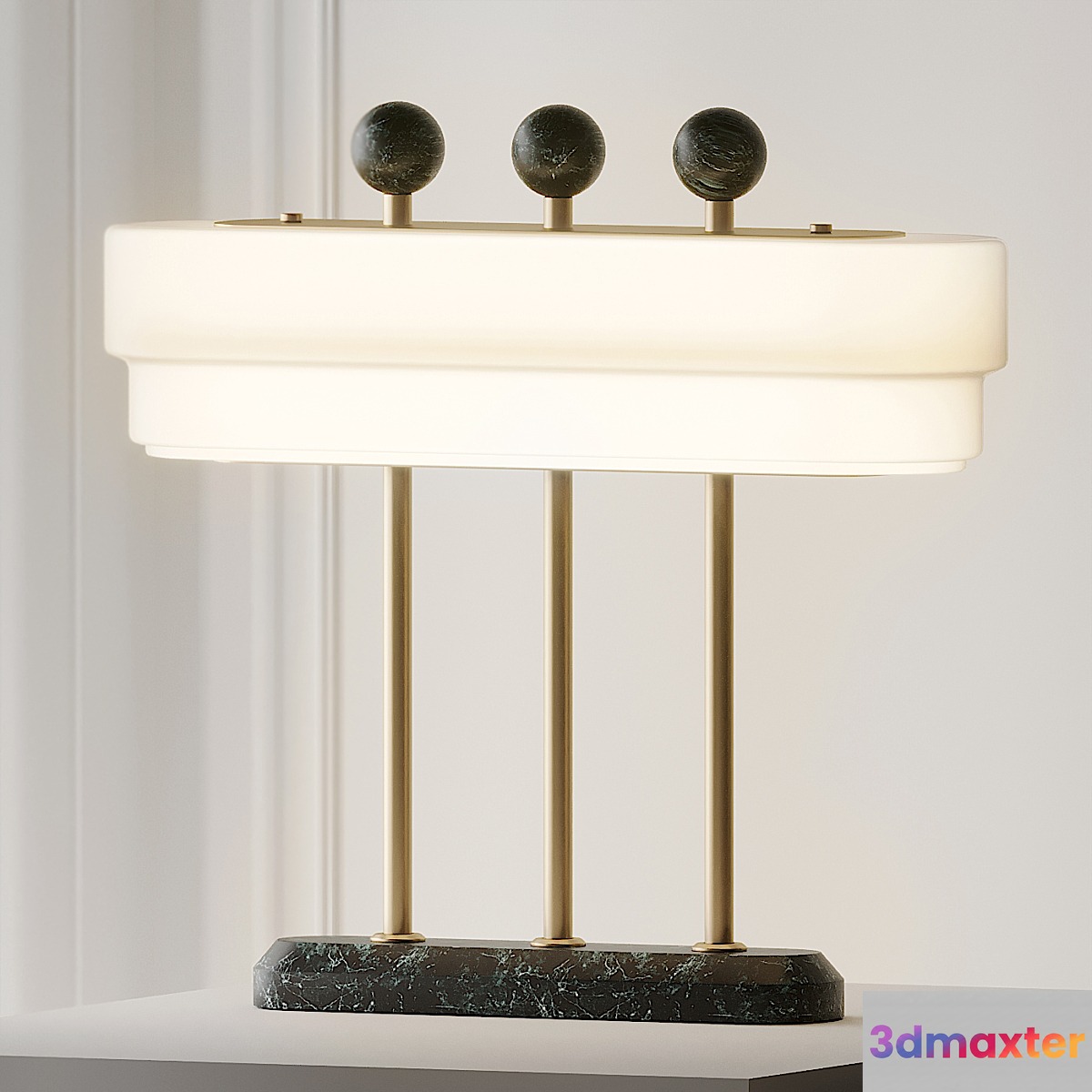 Spate Table Lamp by Bert Frank