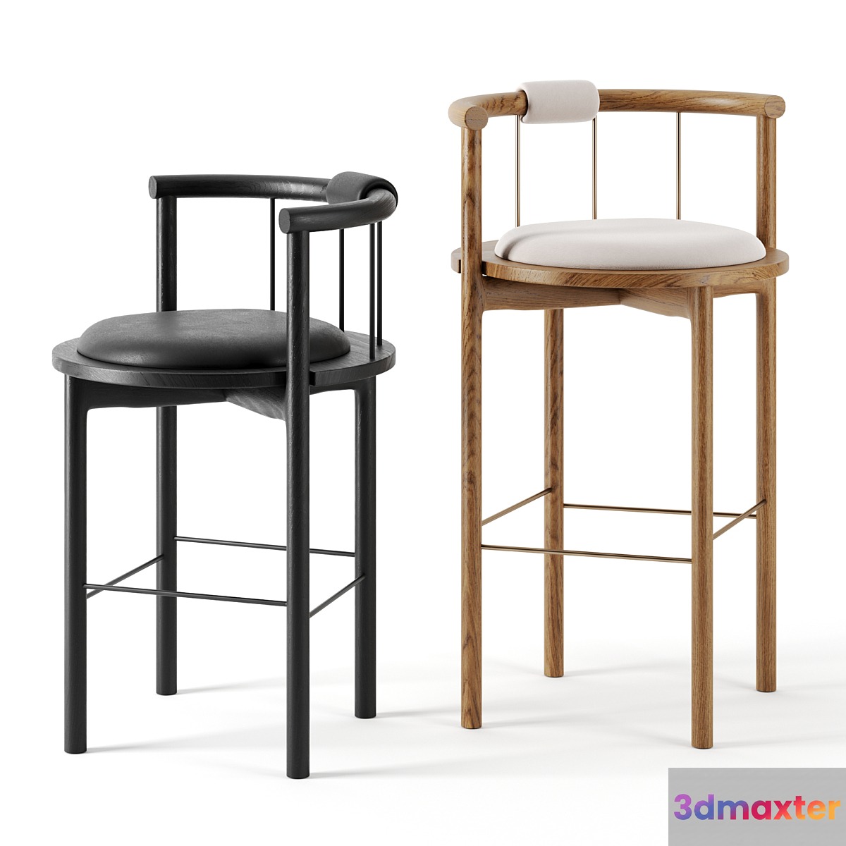 Lloyd Bar Stool by Crump and Kwash