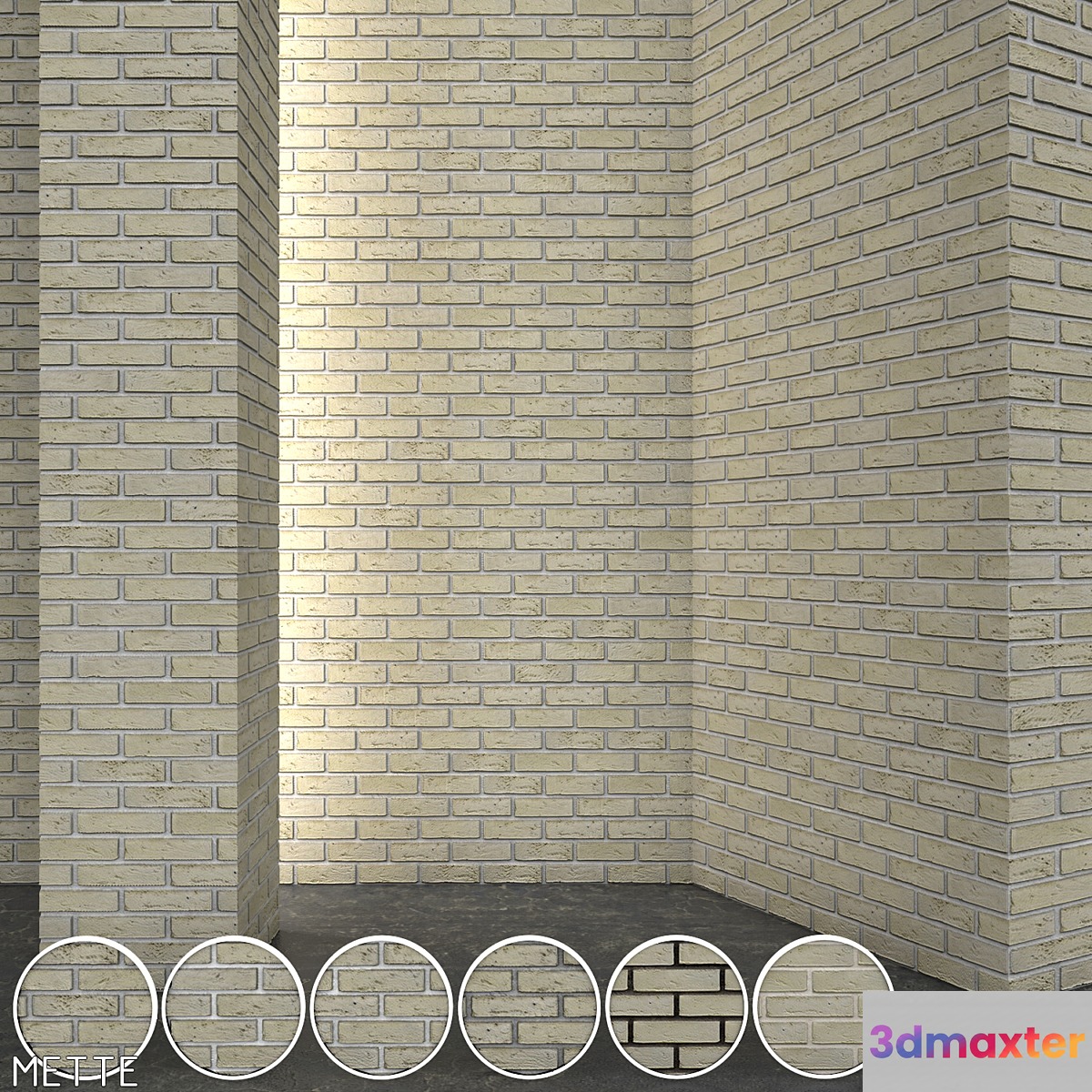 Vandersanden Brick Mette 3D Max