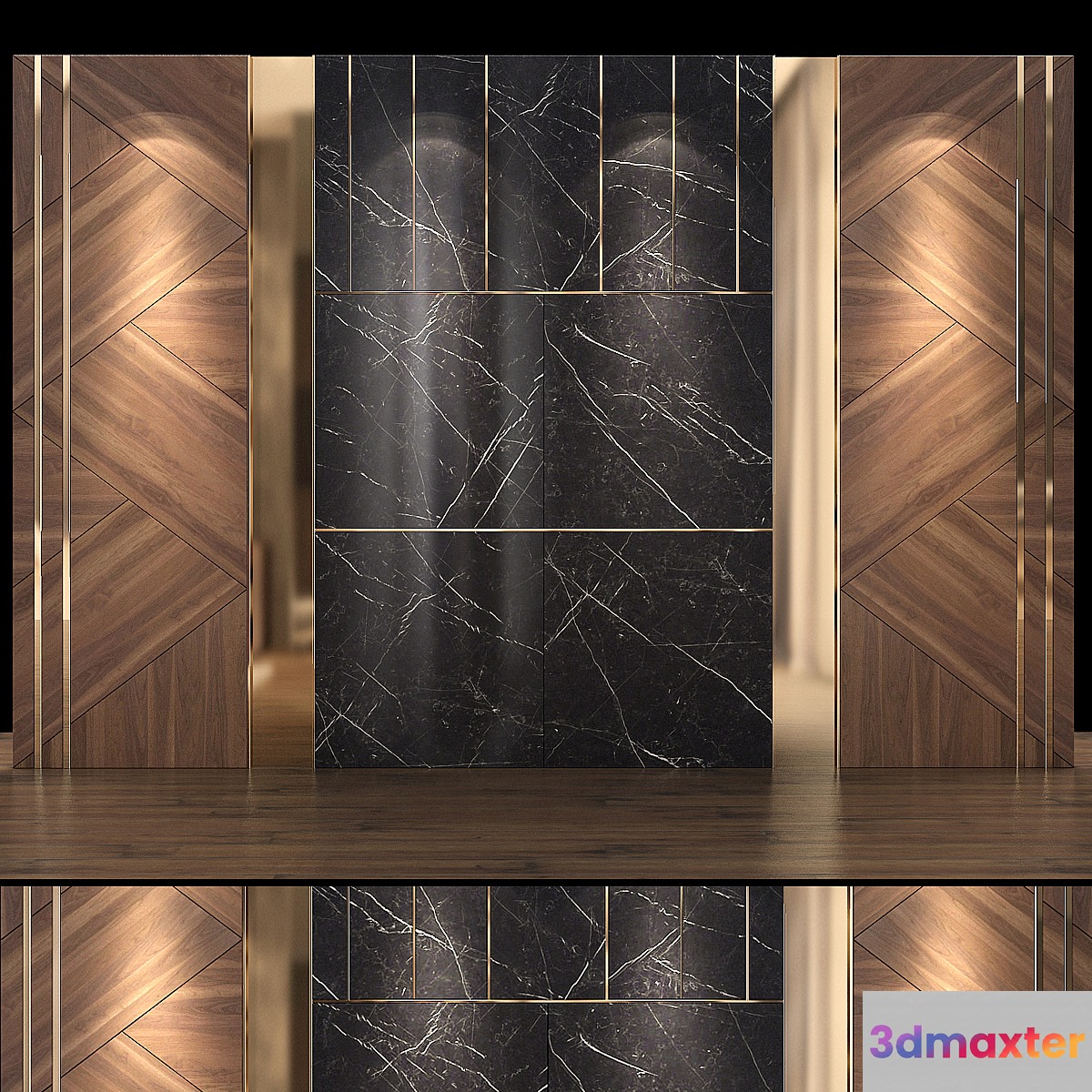 Wall Panel No. 79 3D Max