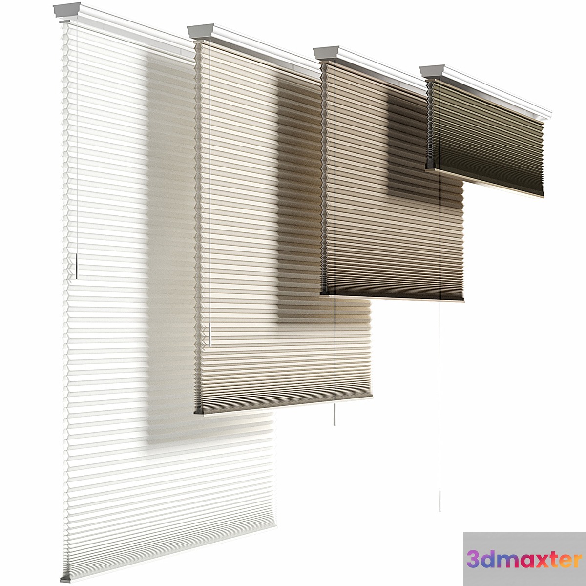 CURTAINS HUNTER DOUGLAS Duolite 3D Max