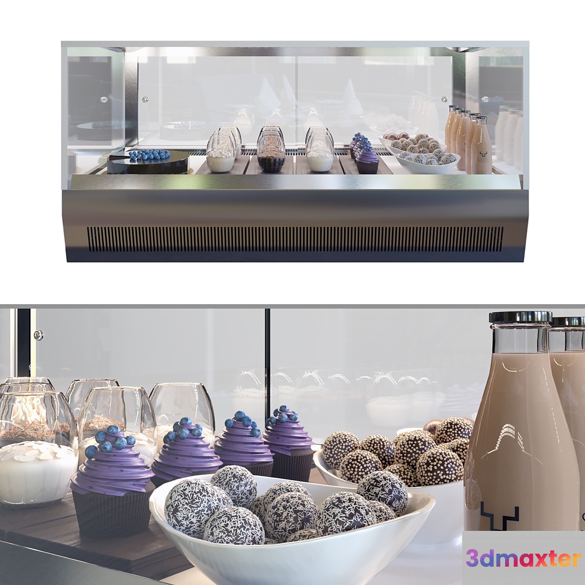 Confectionery showcase