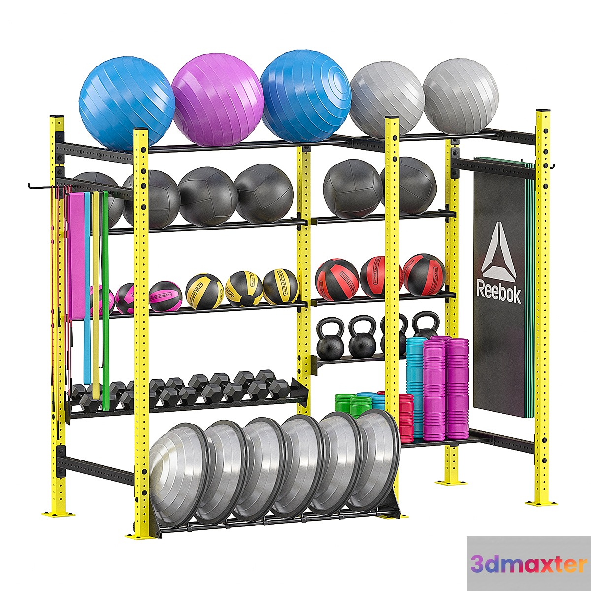 Rack for sports equipment