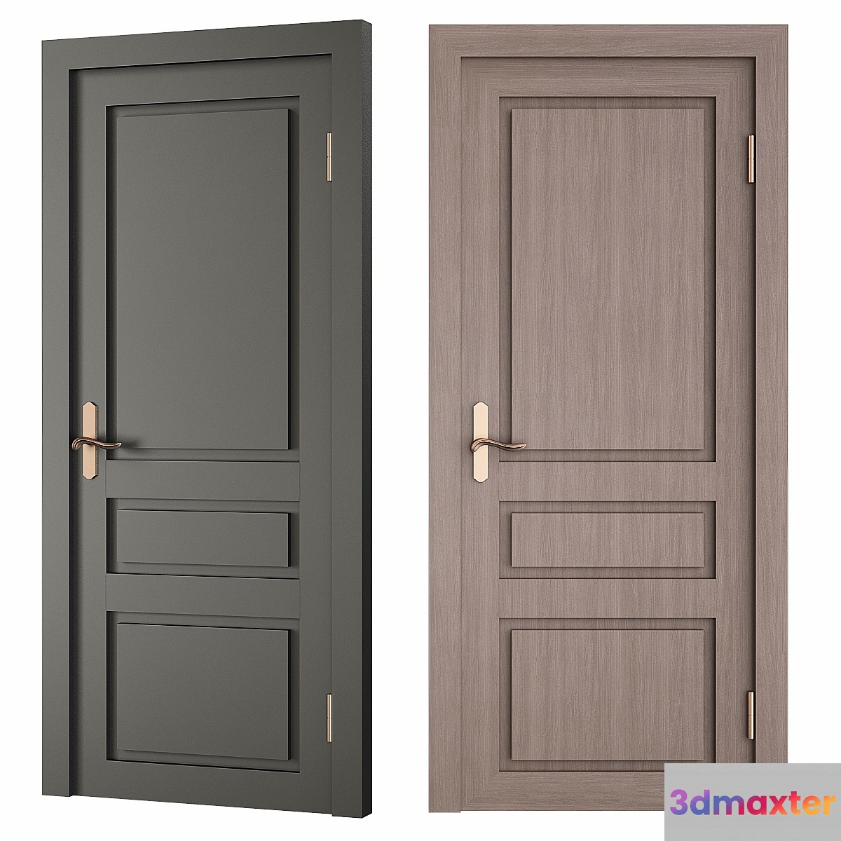 Interior Doors Premium Pro No. 137 3D Max
