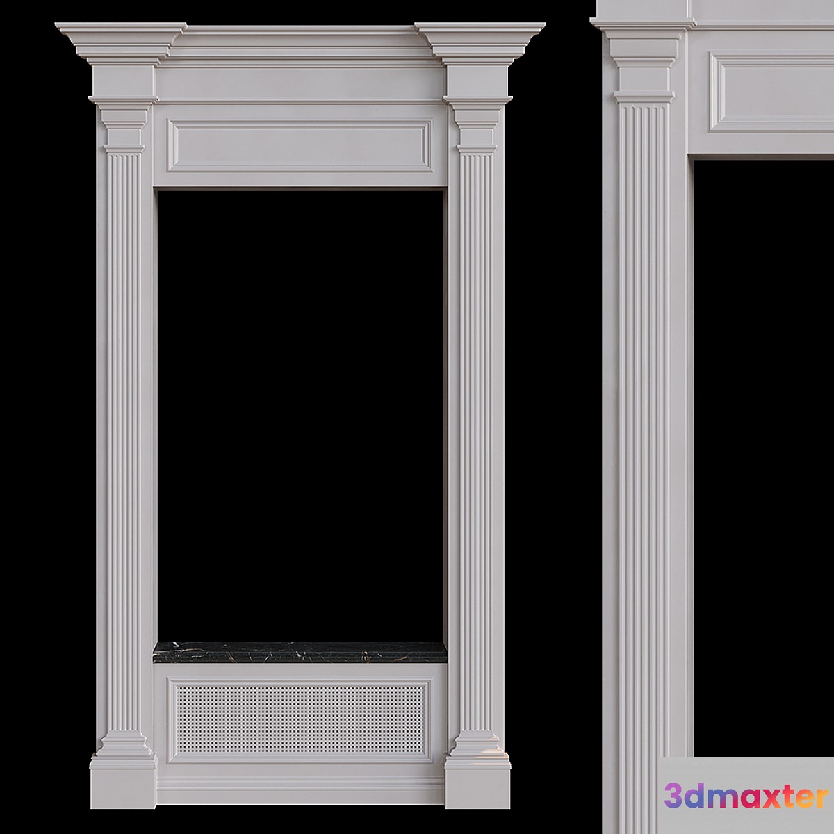 Clive Christian Window 3D Max