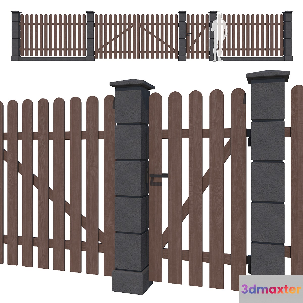 Fence_14 3D Max