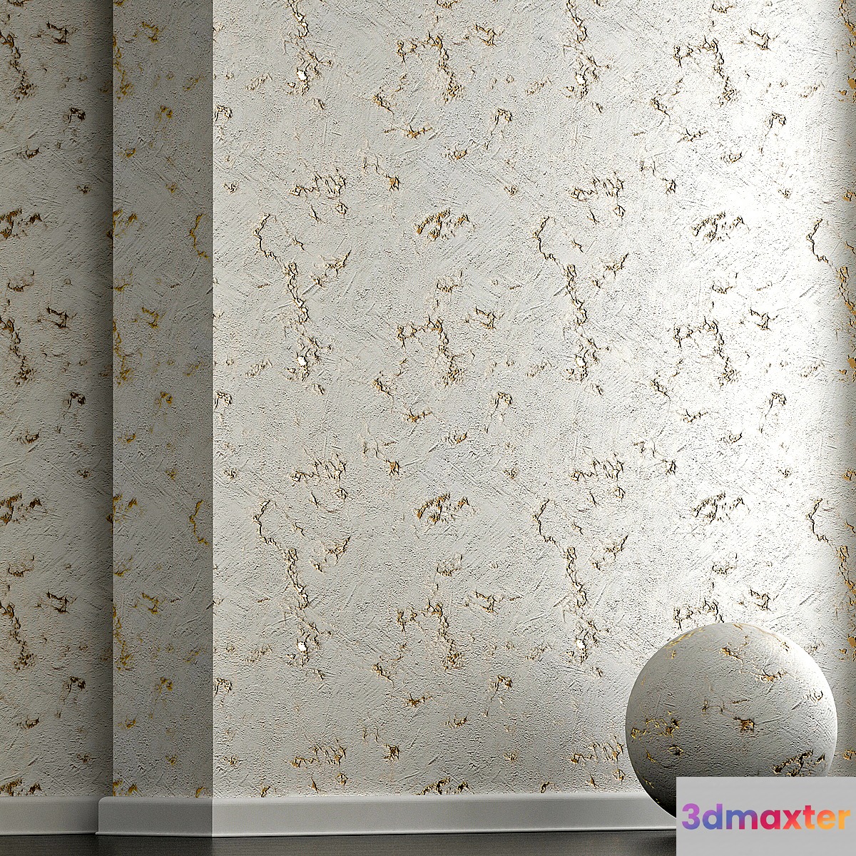 Decorative plaster No. 6 3D Max