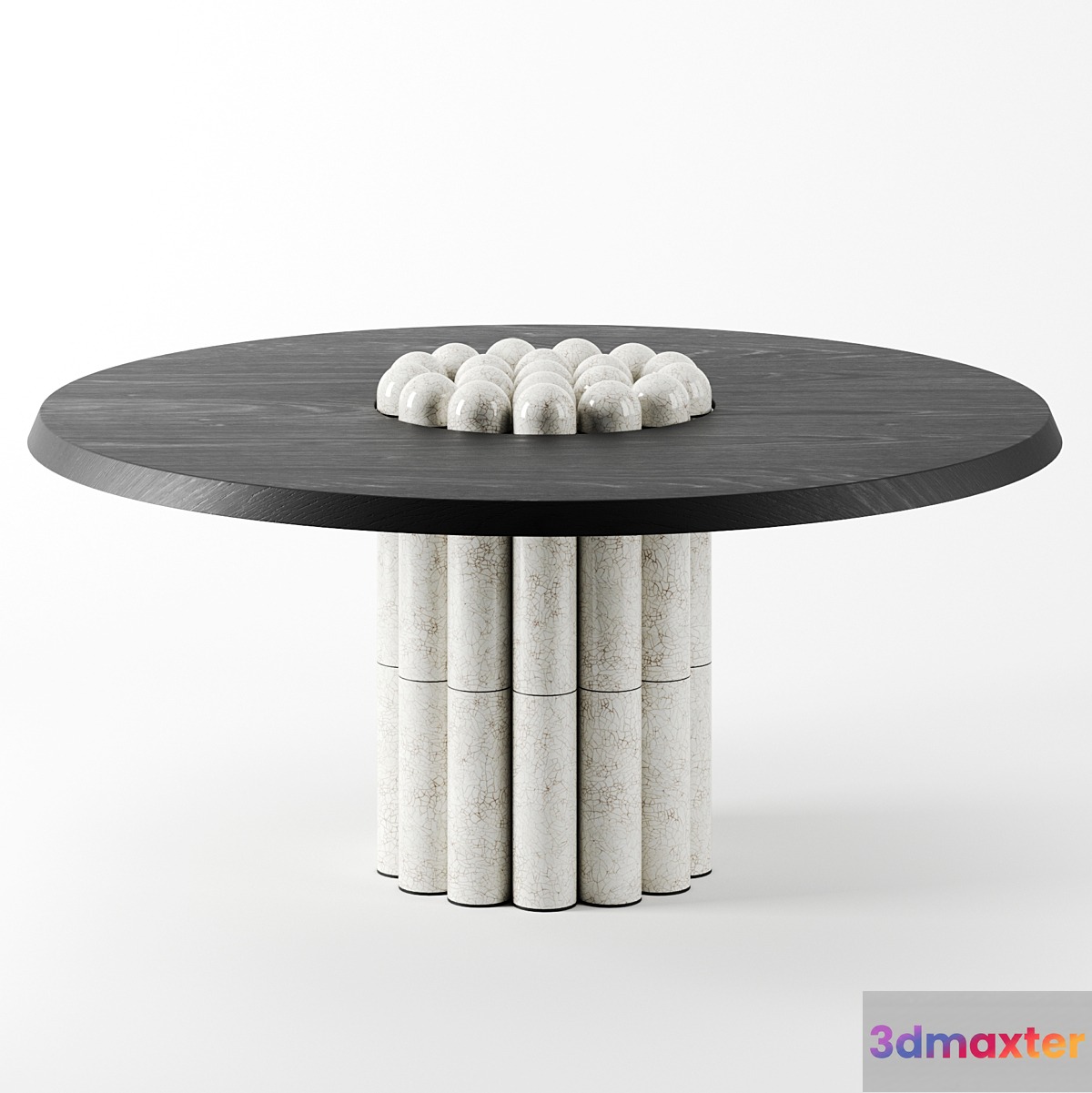 Raku-Yaki Dining Table by Emmanuelle Simon