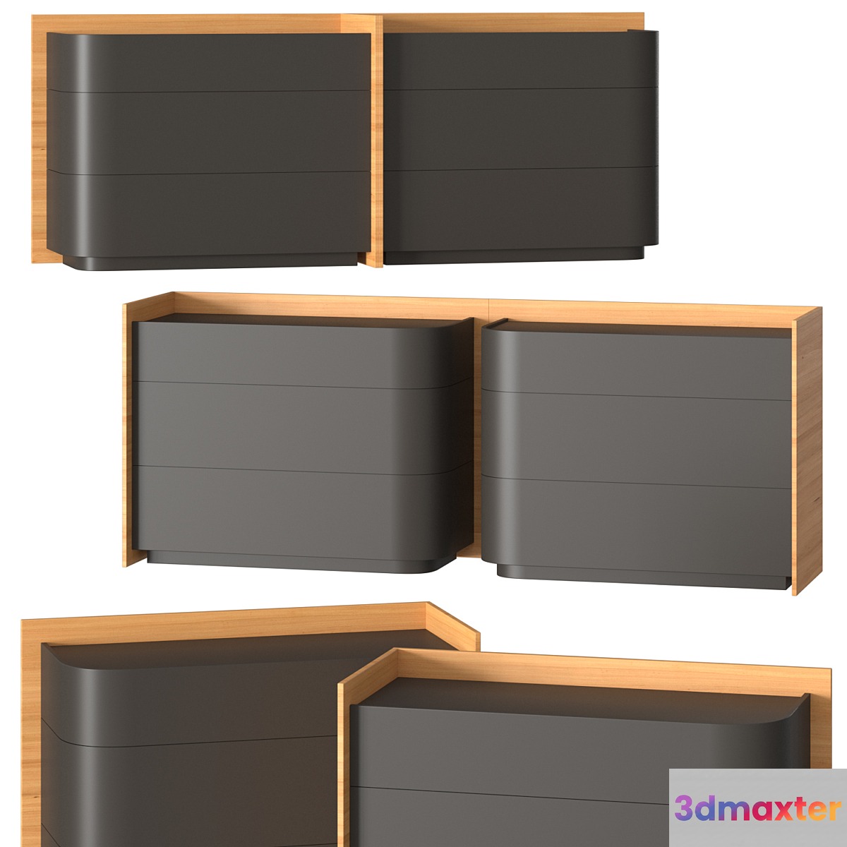 Ligne Roset Entreves Sideboards