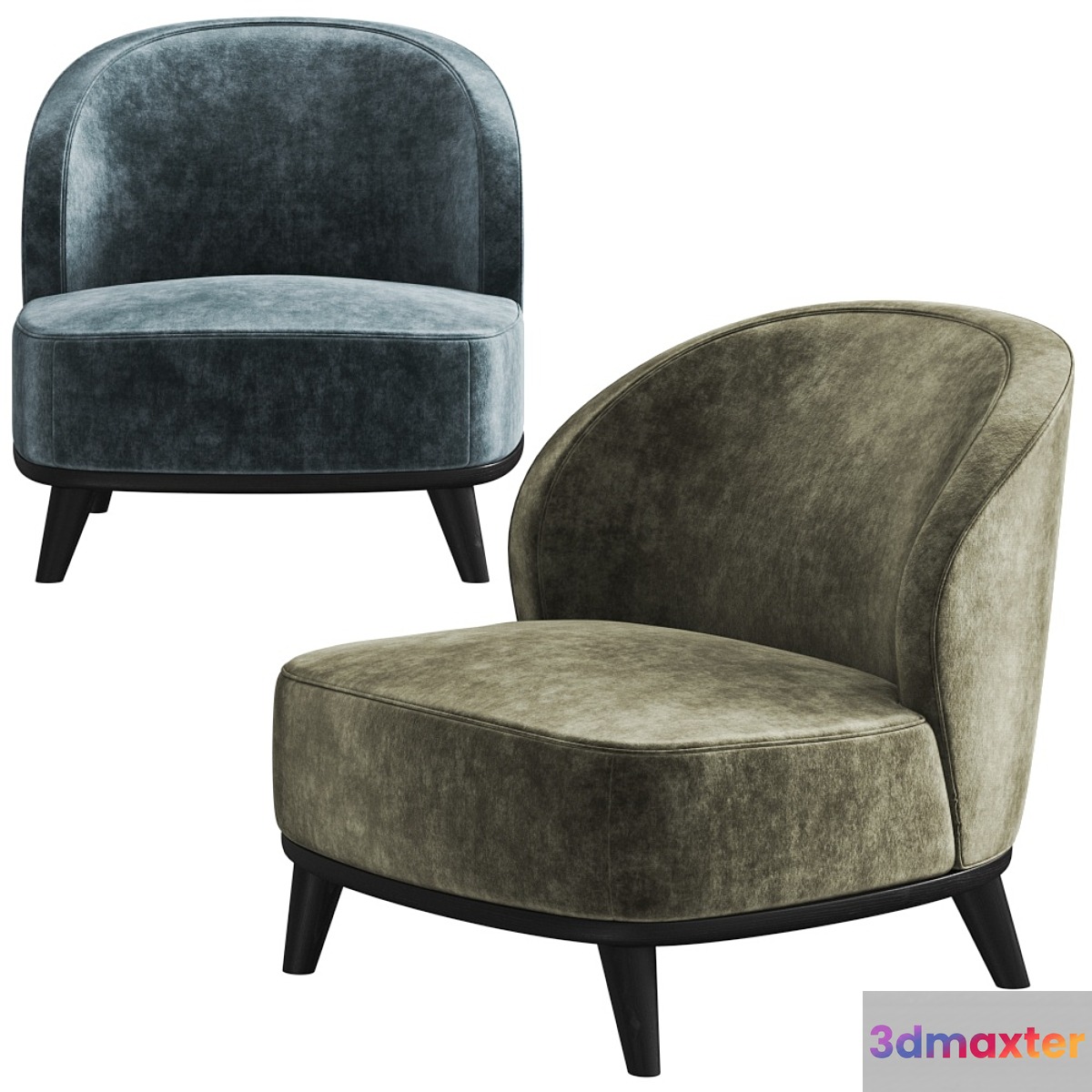 Casamilano Dhora Armchair 3D Max