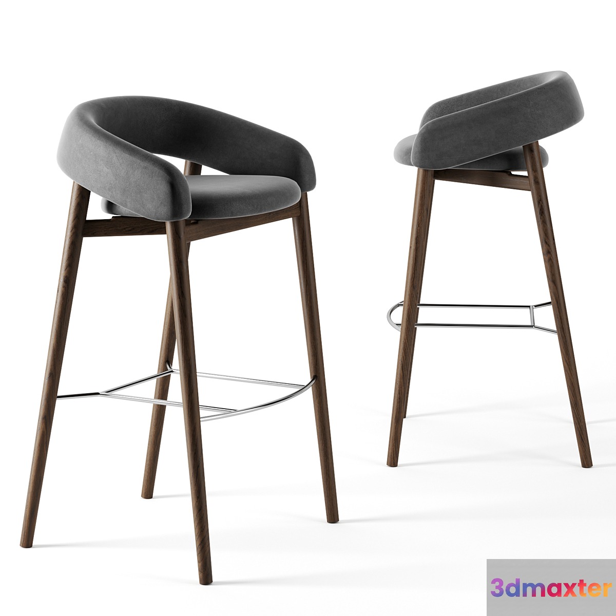 DINO BAR STOOL BY THOMAS E. ALKEN