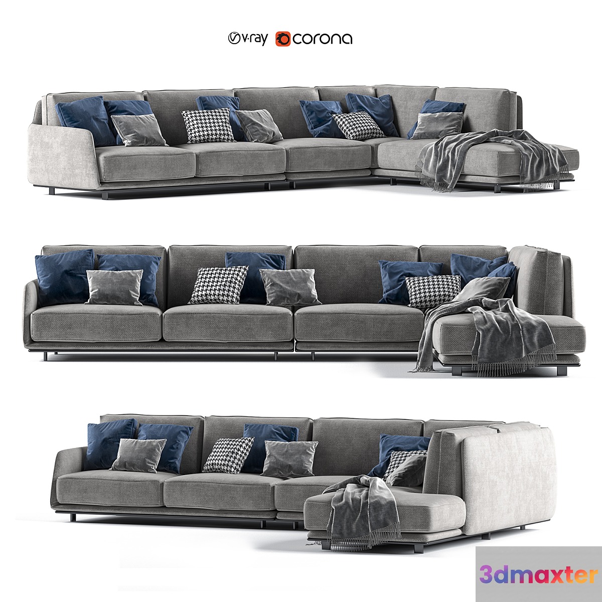 sofa 4 3D Max